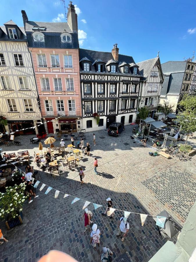 Apartamento Le 1731, Rouen Coeur D'Histoire, Superbe Duplex Exterior foto