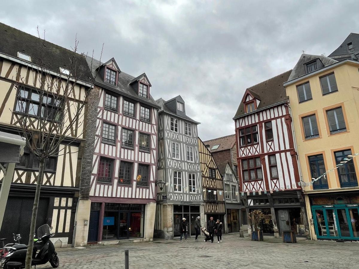 Apartamento Le 1731, Rouen Coeur D'Histoire, Superbe Duplex Exterior foto