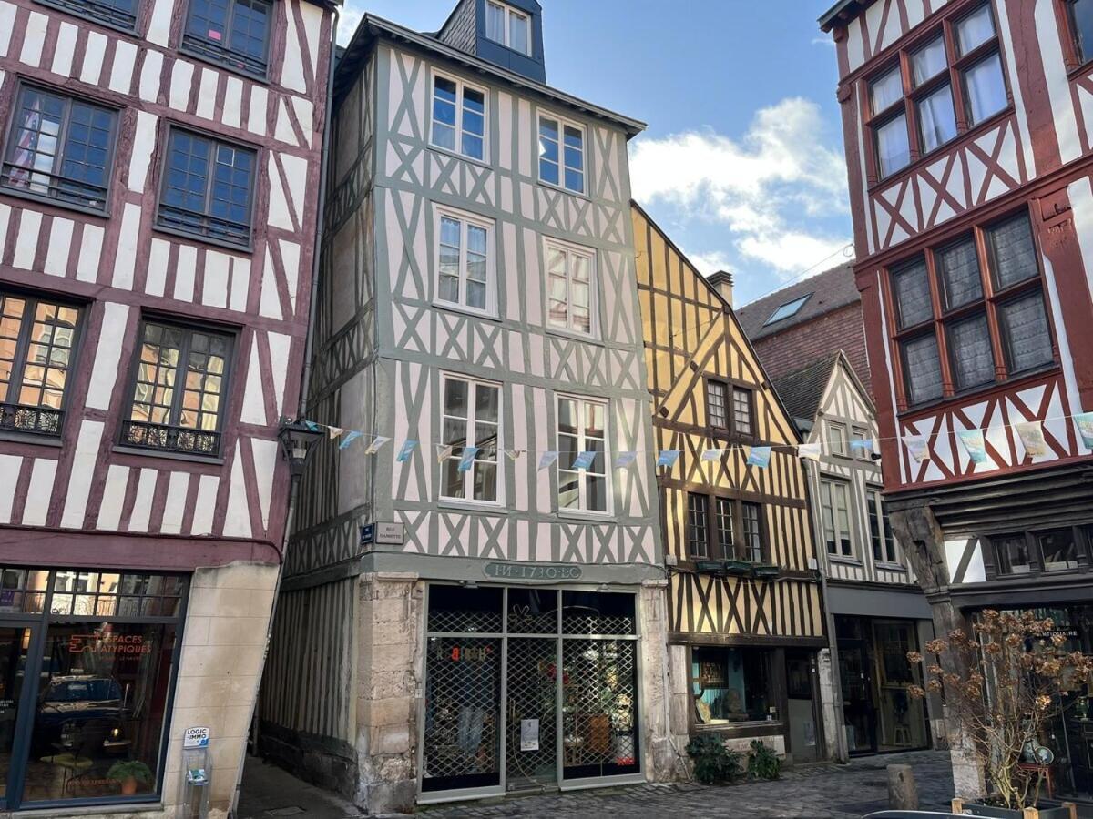 Apartamento Le 1731, Rouen Coeur D'Histoire, Superbe Duplex Exterior foto