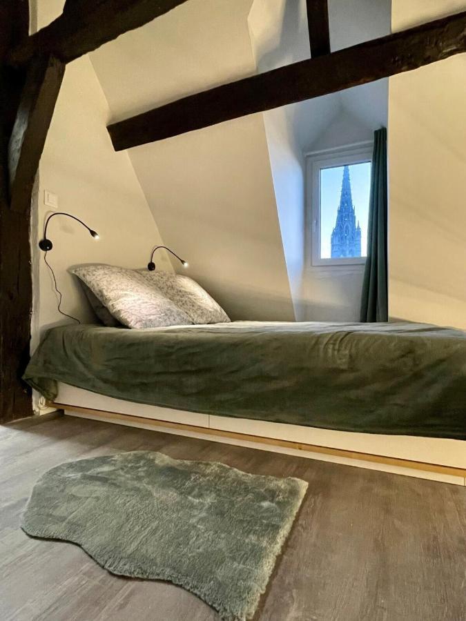 Apartamento Le 1731, Rouen Coeur D'Histoire, Superbe Duplex Exterior foto