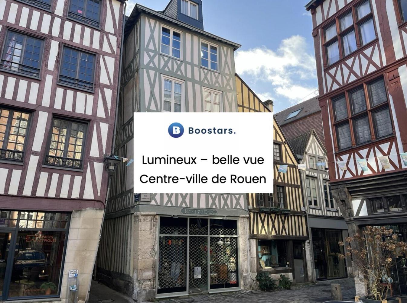 Apartamento Le 1731, Rouen Coeur D'Histoire, Superbe Duplex Exterior foto